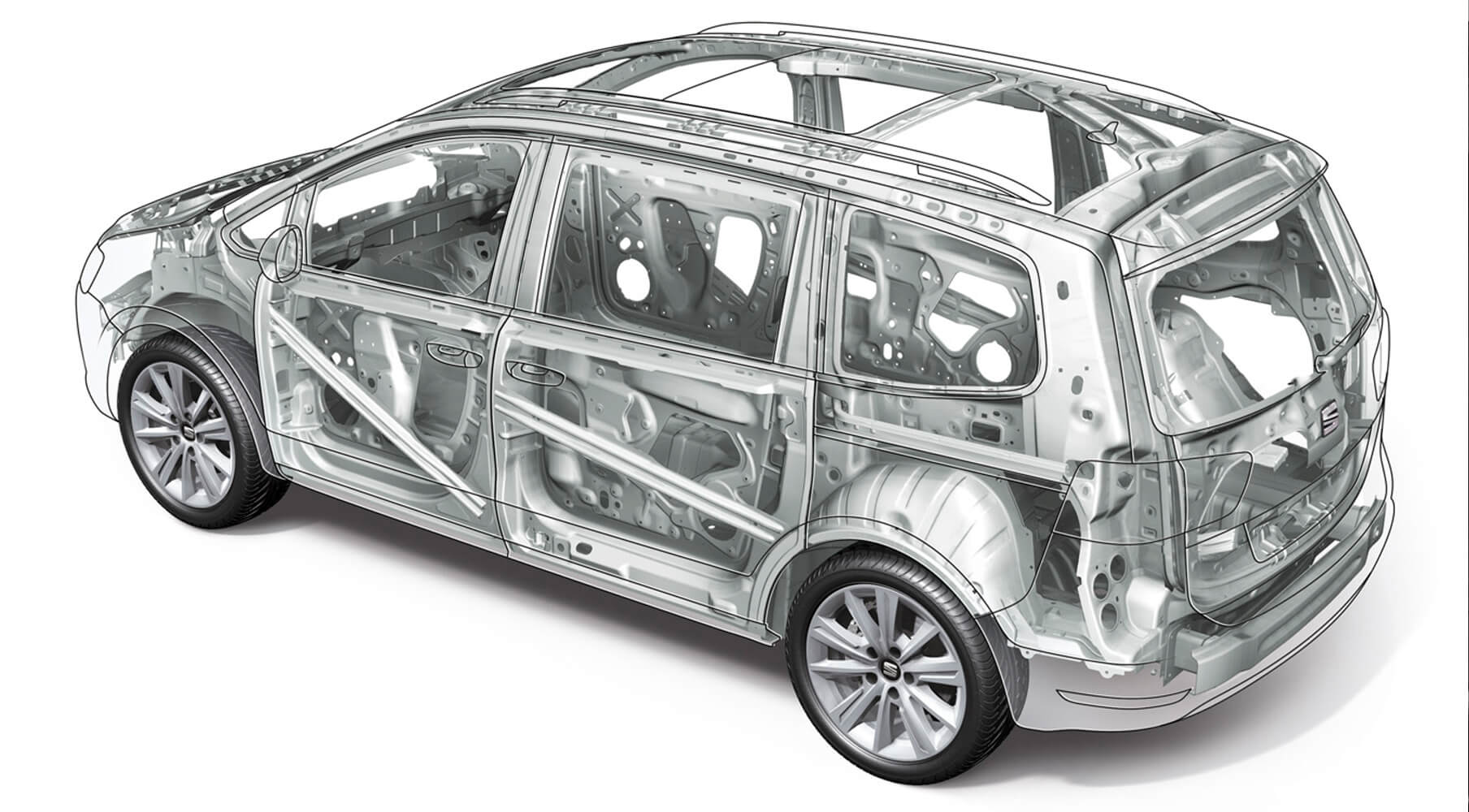 SEAT Alhambra X-Ray Bodyword Construction