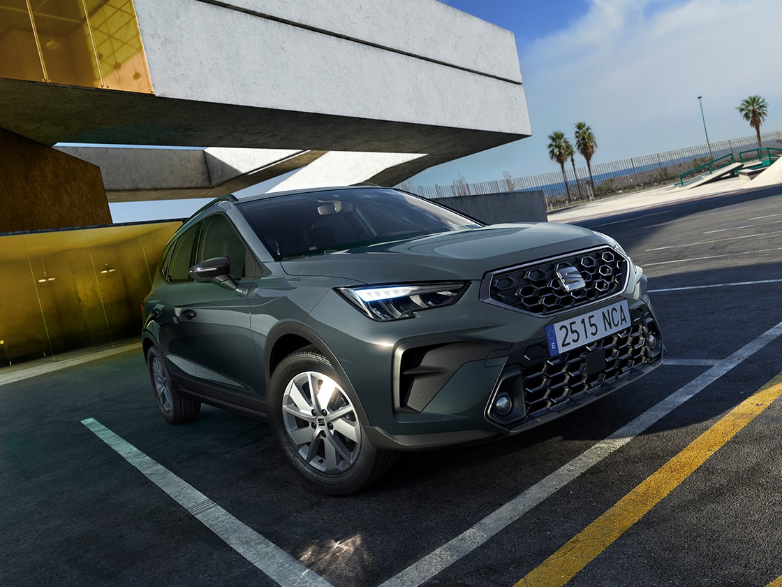 Exterior design details of the SEAT Arona 2025 trim  Exterior design details of the SEAT Arona 2025 trim