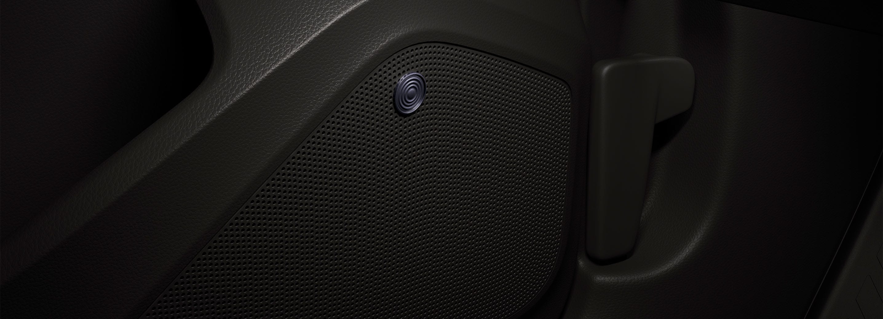 seat sound system designed to distribute the acoustics within the car.