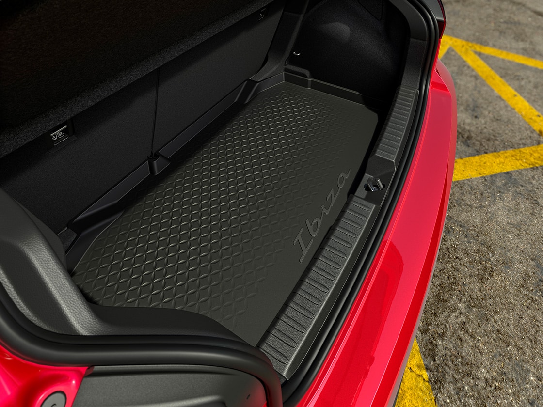 Seat ibiza semirigid boot tray to transport everything with confidence   Seat ibiza semirigid boot tray to transport everything with confidence