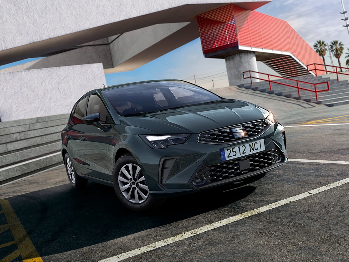 Side view of the seat ibiza reference trim parked outdoors  Side view of the seat ibiza reference trim parked outdoors