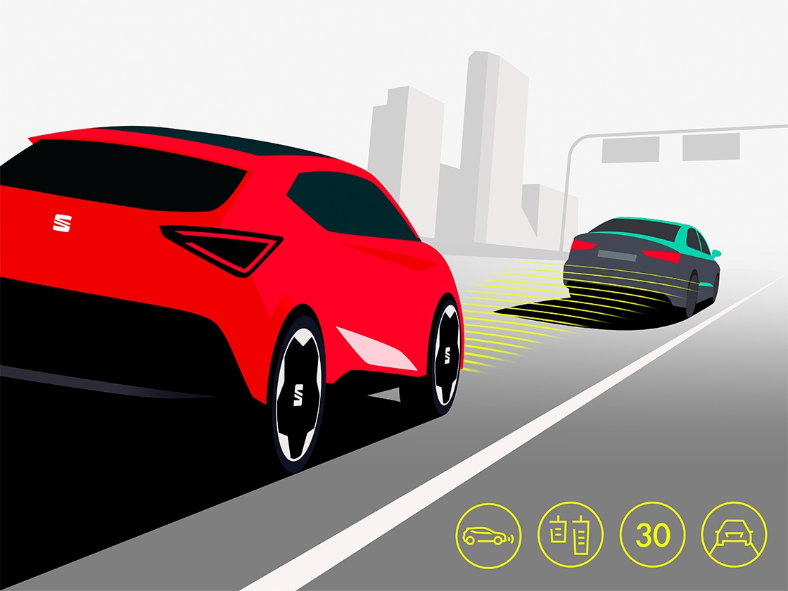 safe & driving pack xl enhances the seat ibiza’s design and adds safety to the driving experince  safe & driving pack xl enhances the seat ibiza’s design and adds safety to the driving experince