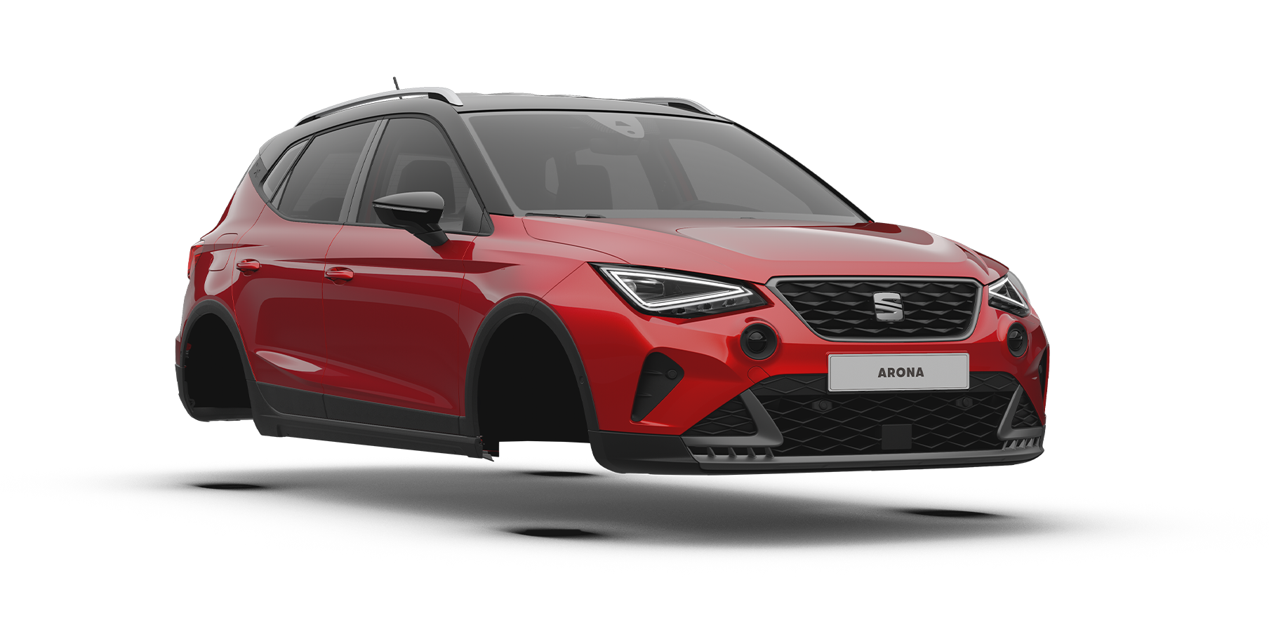 seat arona fr desire red colour