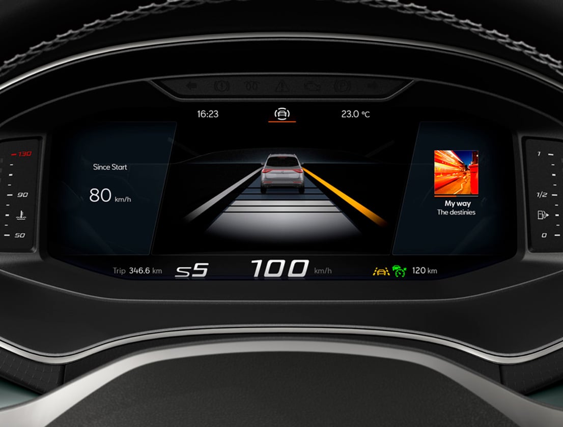 seat arona xperience digital cockpit lane assist feature