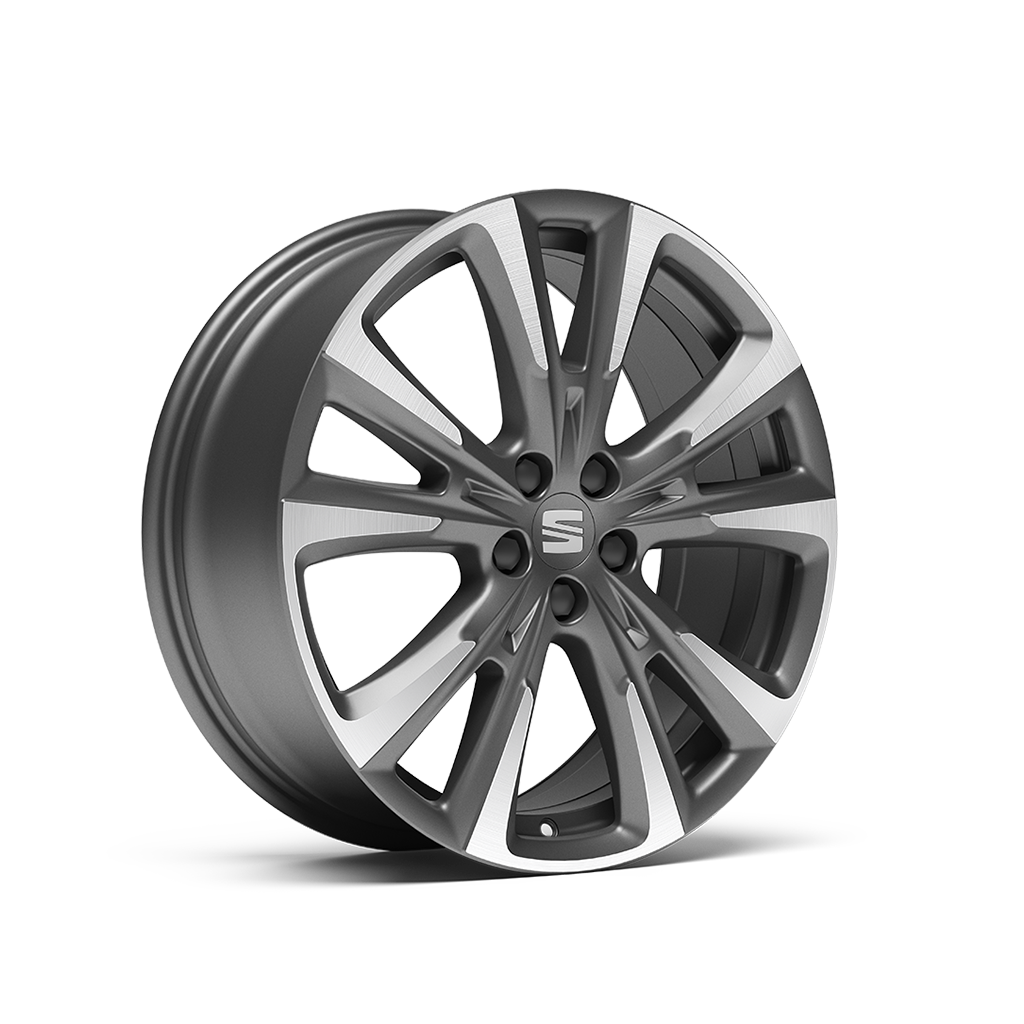 seat-arona-fr-performance-18-inch-cosmo-grey-alloy-wheel