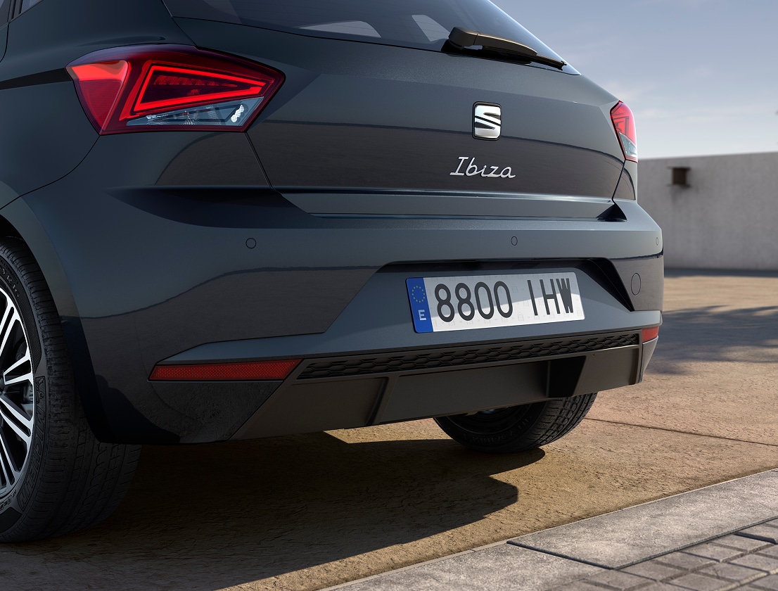 seat ibiza style colour magnetic tech rear bumper
