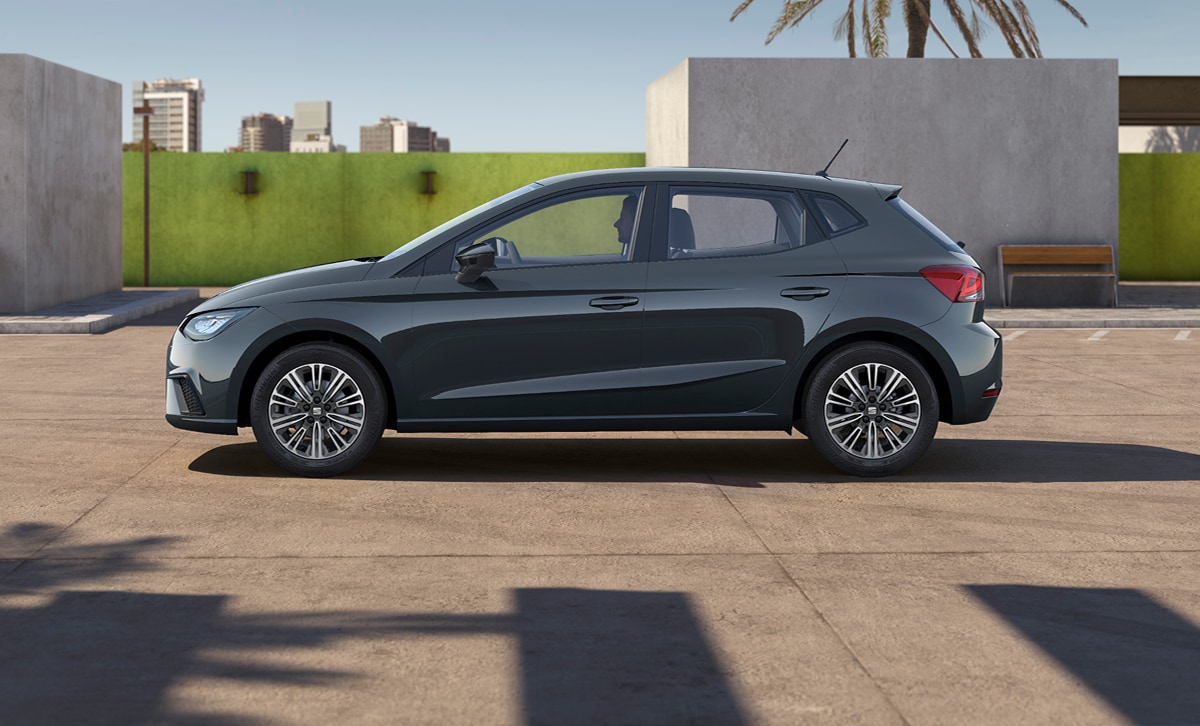 seat ibiza style parked profile view