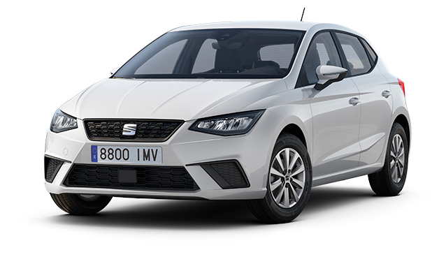 seat ibiza reference colour candy white