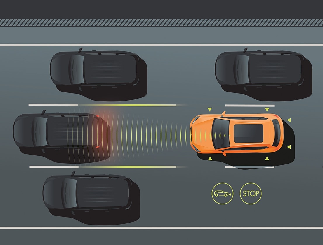 seat traffic jam assist feature