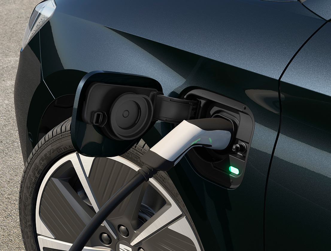 seat leon e-hybrid magnetic tech colour charging