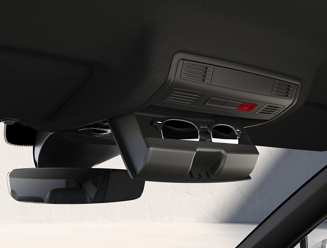 The SEAT Tarraco overhead storage compartment  