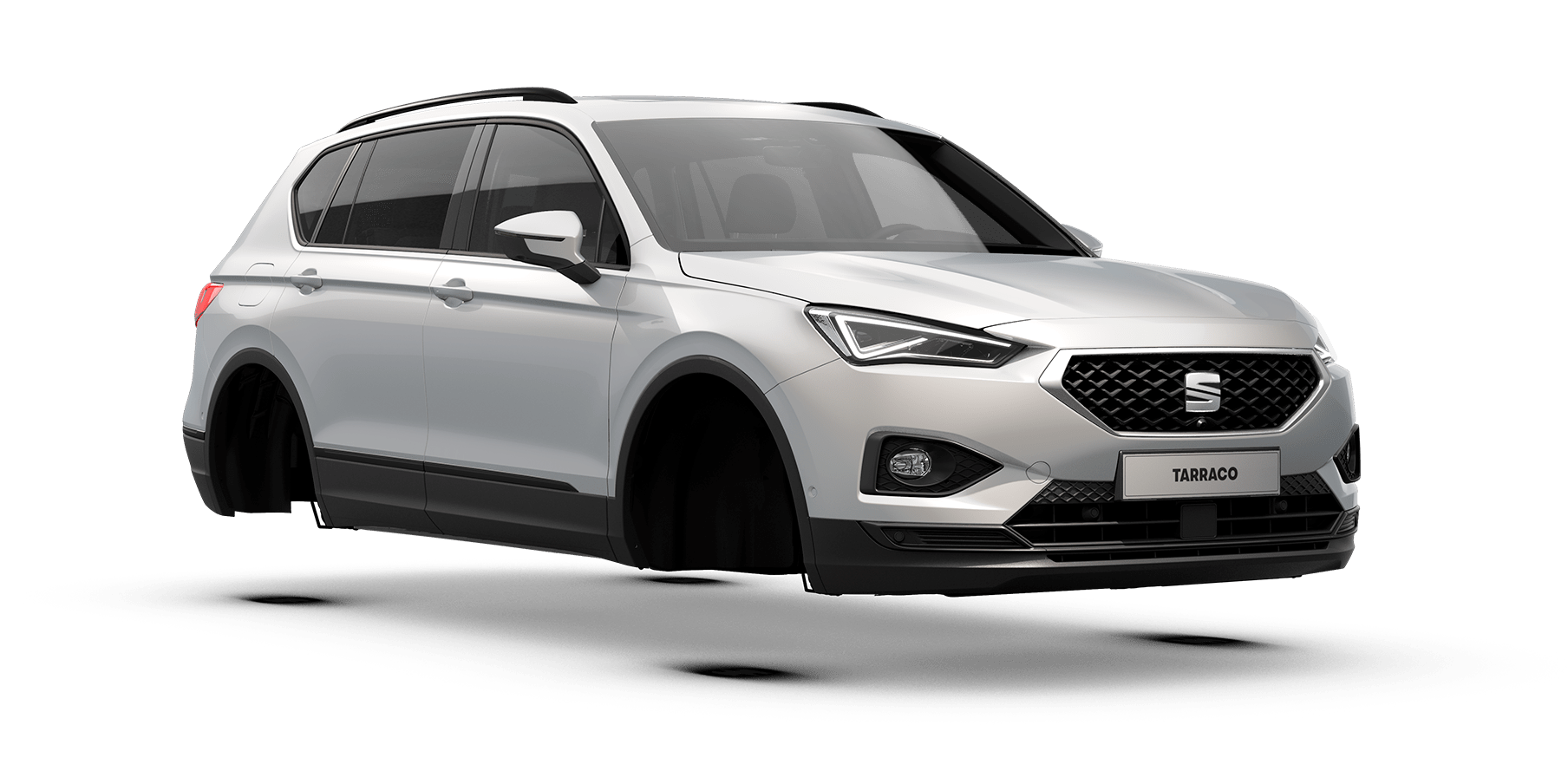 The SEAT Tarraco Style in Oryx White colour