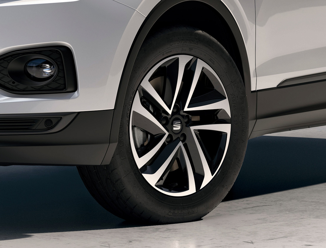 The SEAT Tarraco Style 18” Machined Alloy Wheels