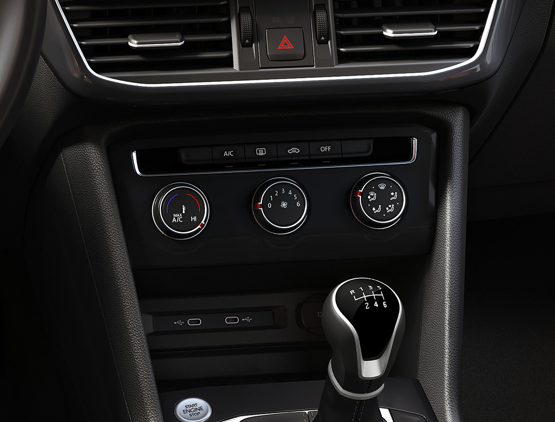 The SEAT Tarraco air conditioning system  