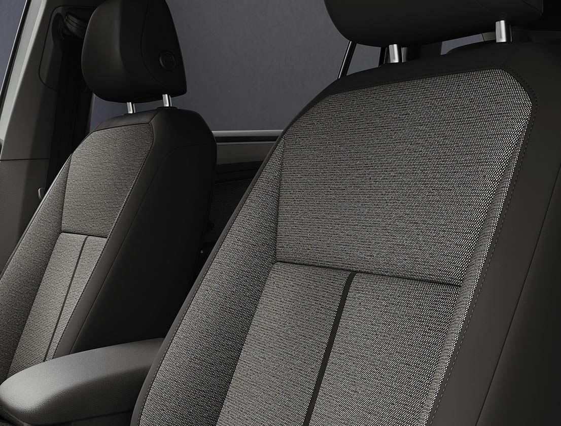 The SEAT Tarraco seats in black colour