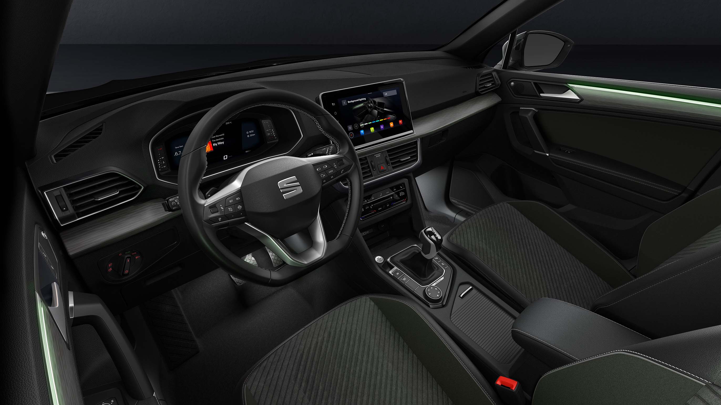 The new SEAT Tarraco XPERIENCE interior ambient light