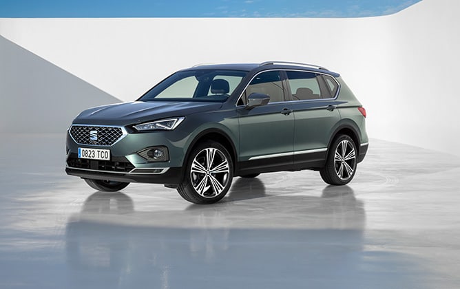 SEAT Tarraco front angle