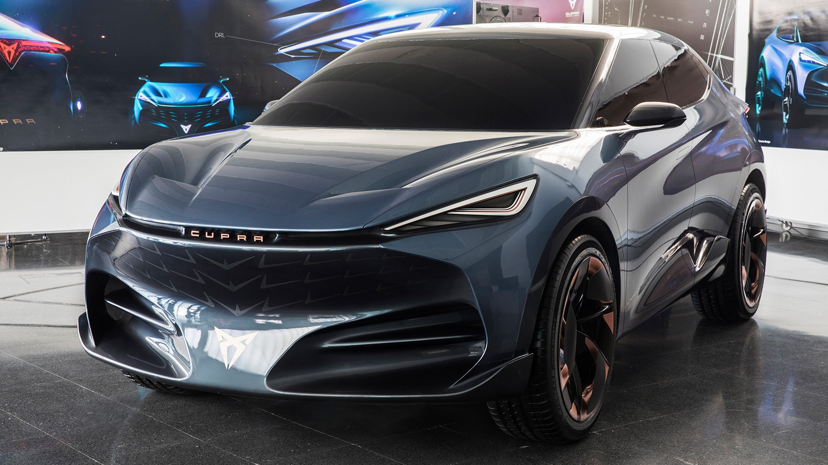 CUPRA Tavascan designing an electric car