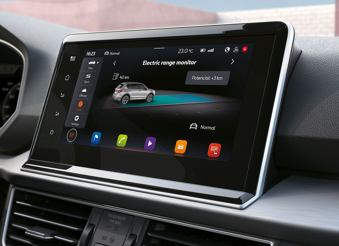 SEAT Tarraco e-HYBRID screen online infotainment