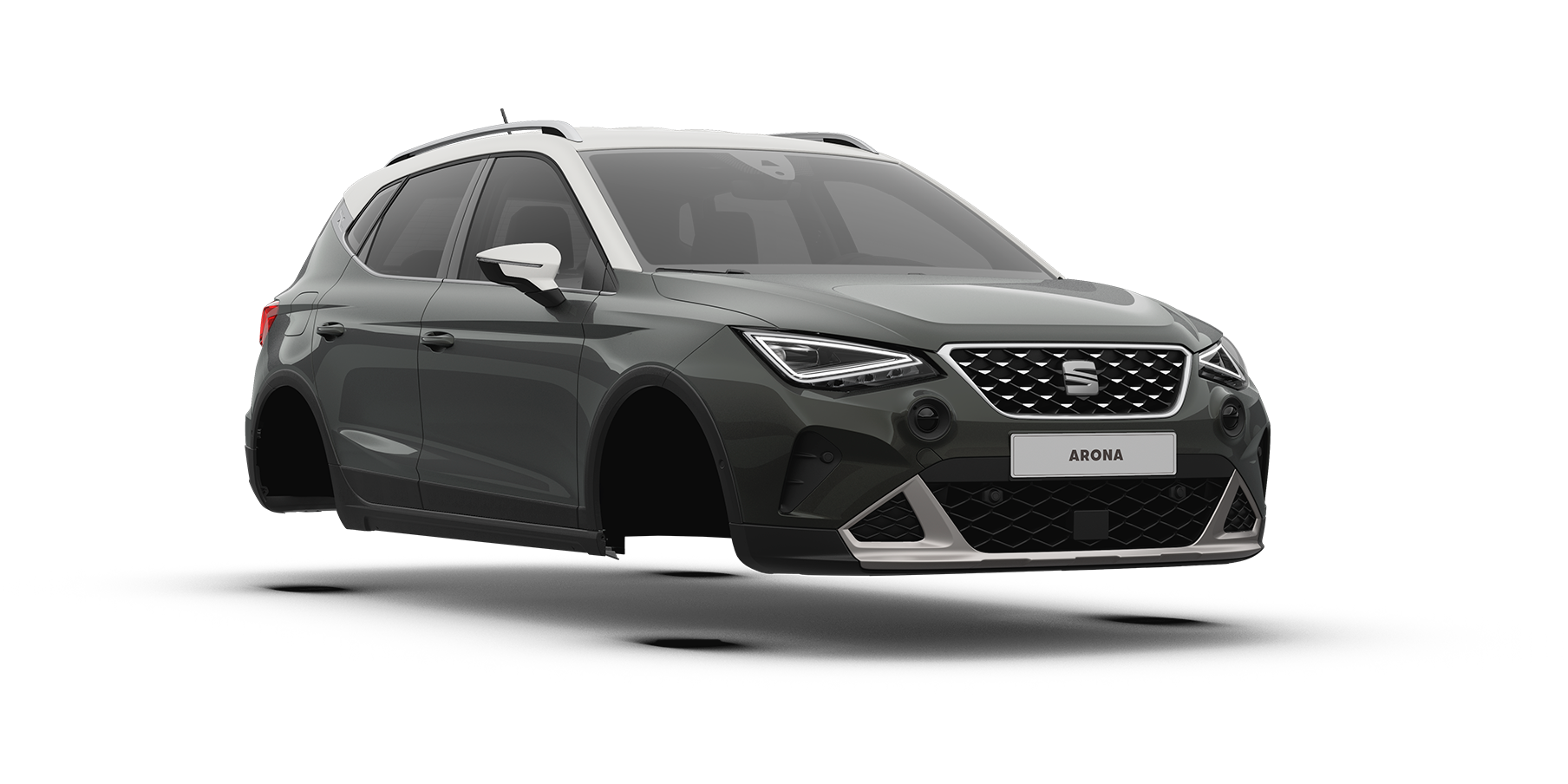 seat arona xperience cliff grey colour