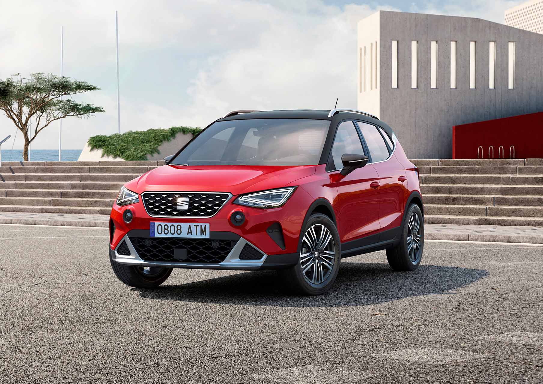 Seat Arona Desire Red The Perfect Car For City Life - 5wplyn5