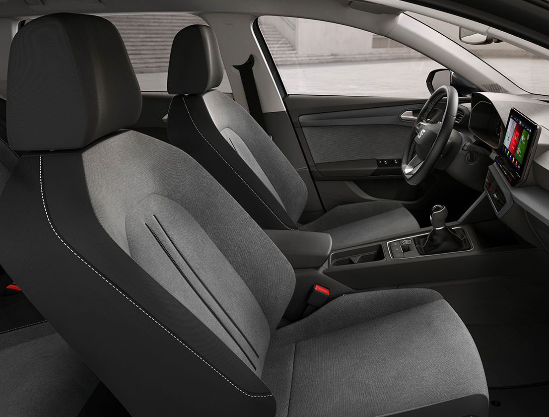 seat leon style side view comfort seats