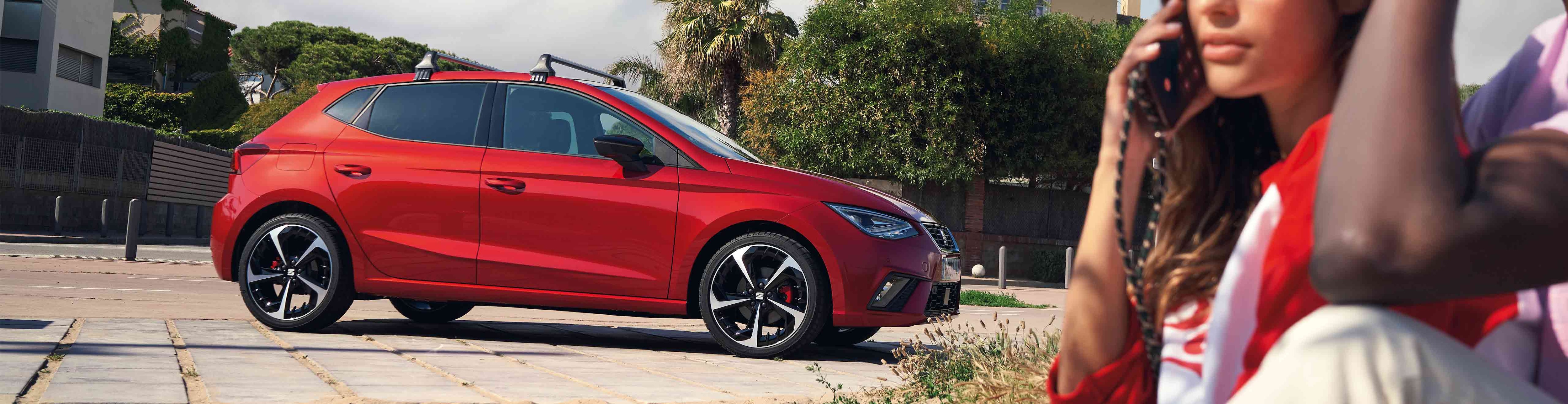 right side view of a seat Ibiza 