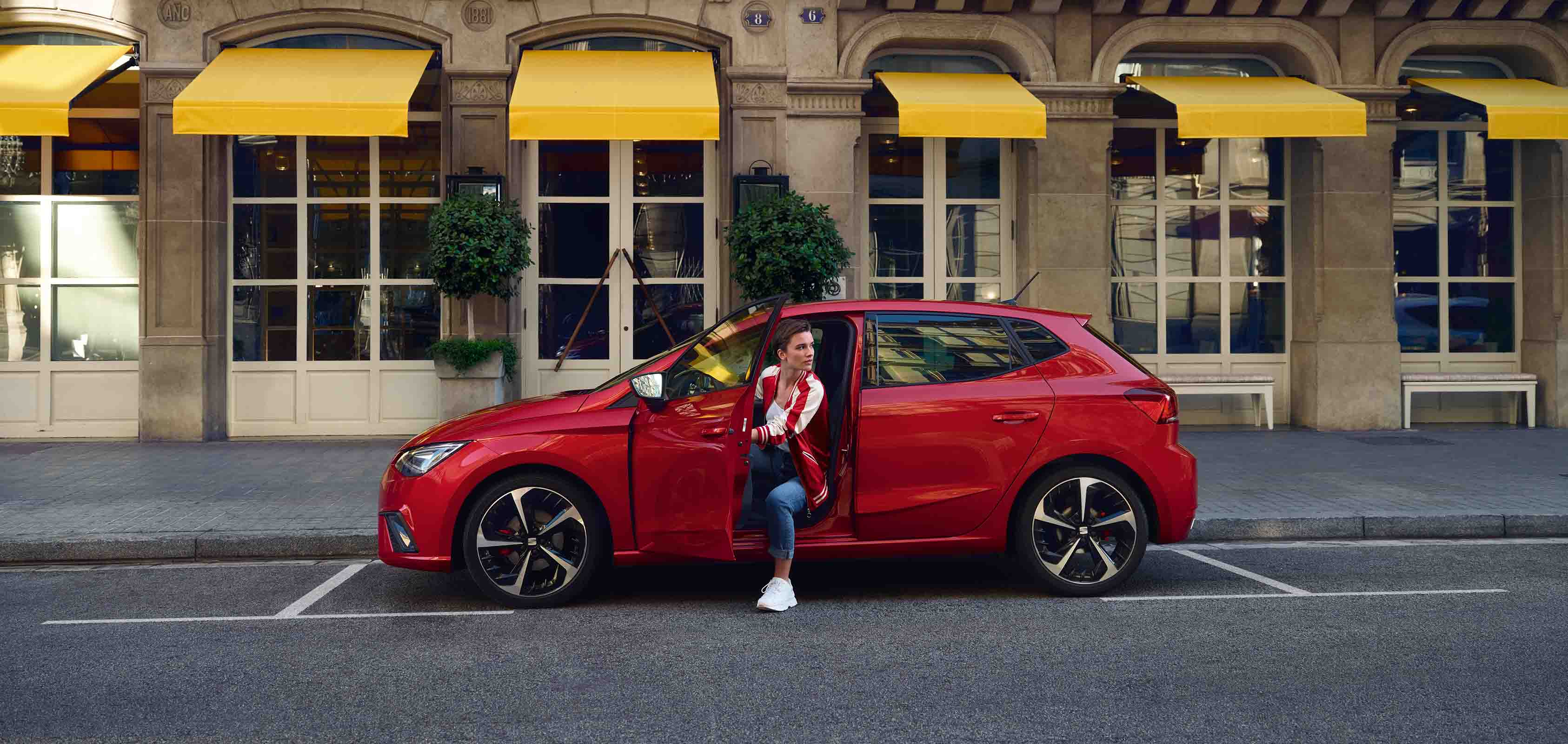 people-in-front-of-new-seat-ibiza