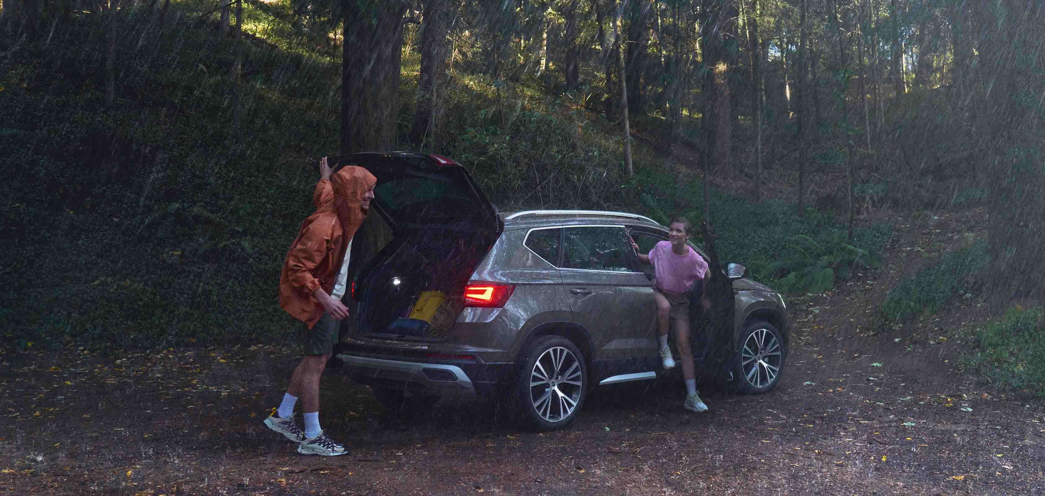 girl-standing-next-seat-car