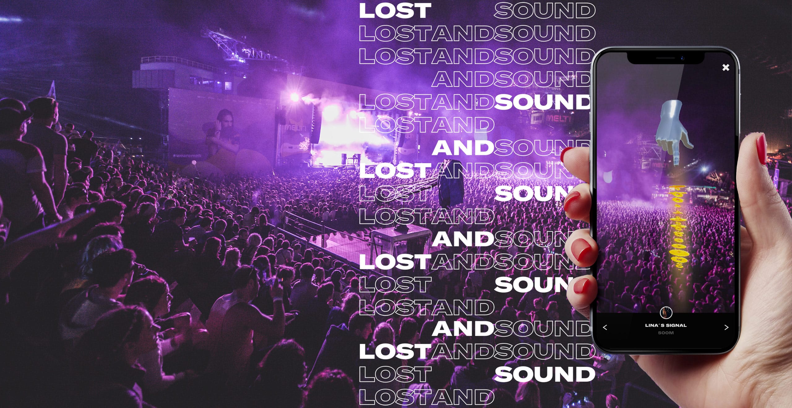 Find your friends Lost & Sound app