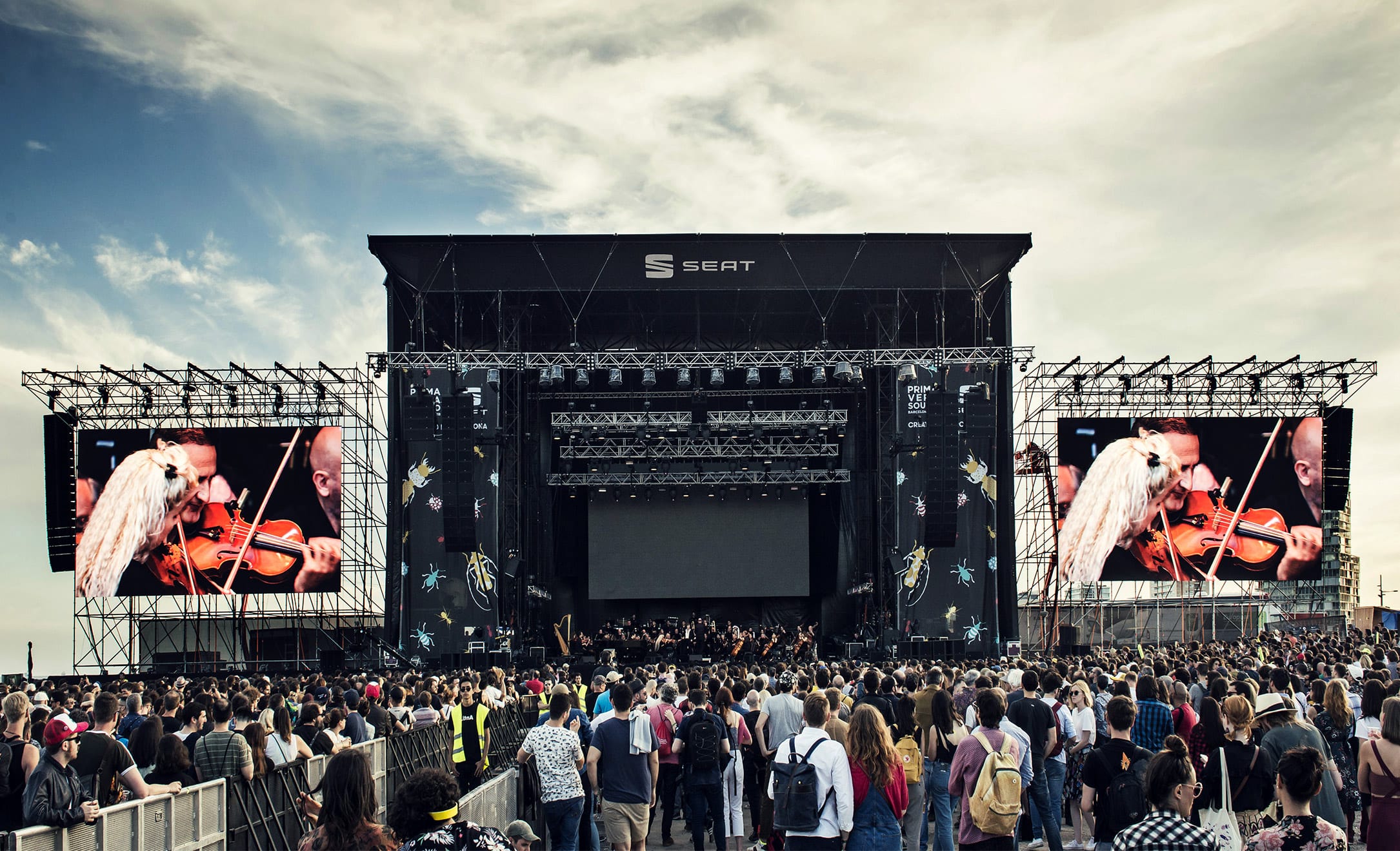 SEAT stage at Primavera Sound