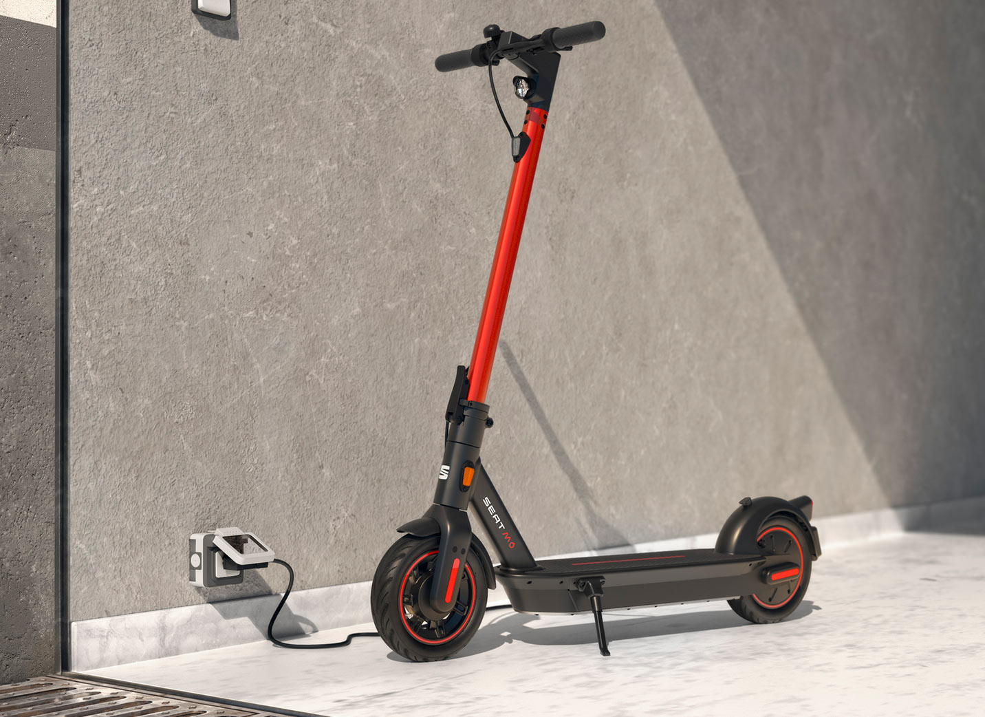 SEAT M 65 a fully electric scooter SEAT