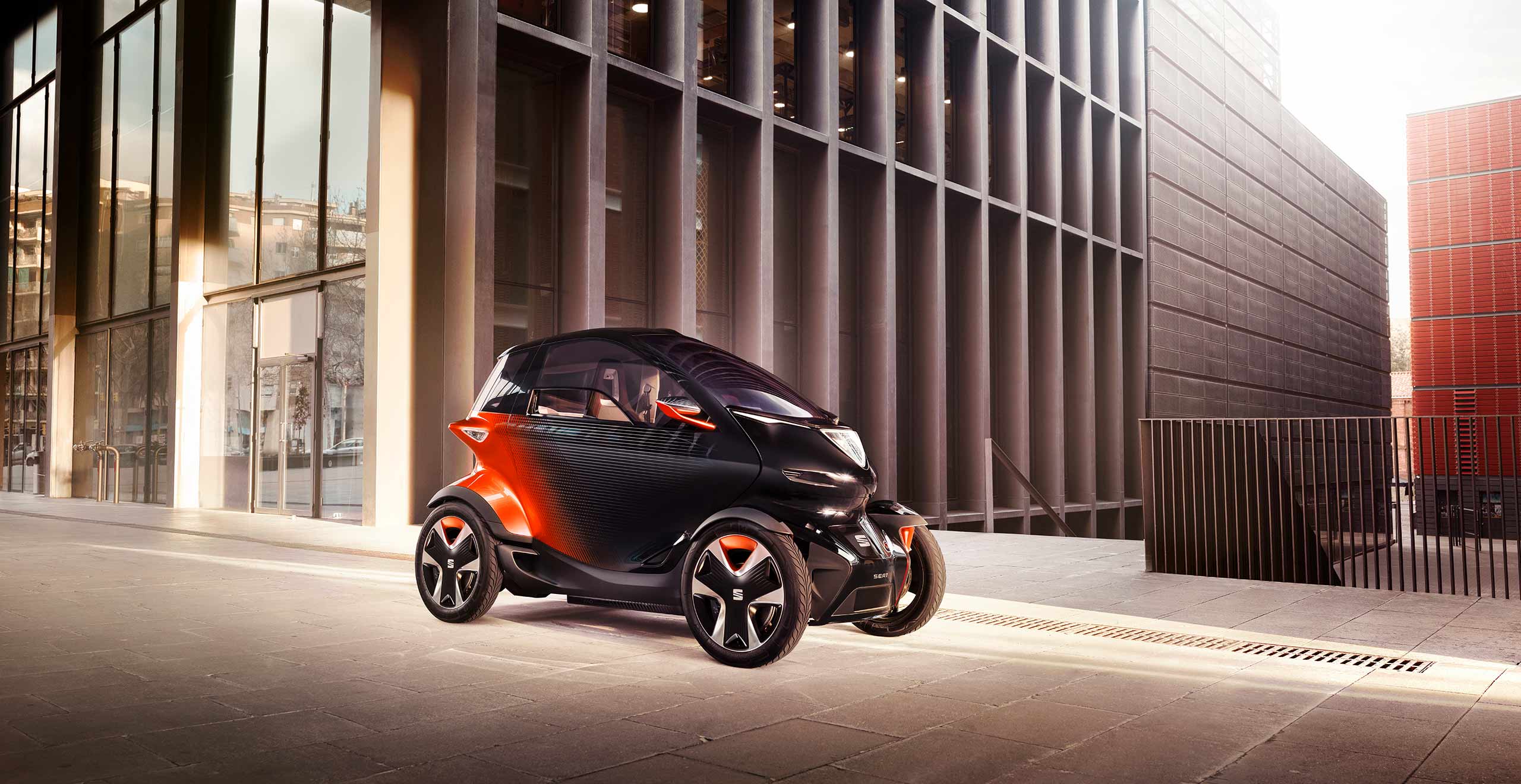 SEAT MÓ Minimó electric car front view